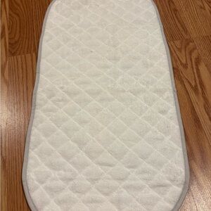Cloud Island White muslin changing pad liner waterproof machine washable